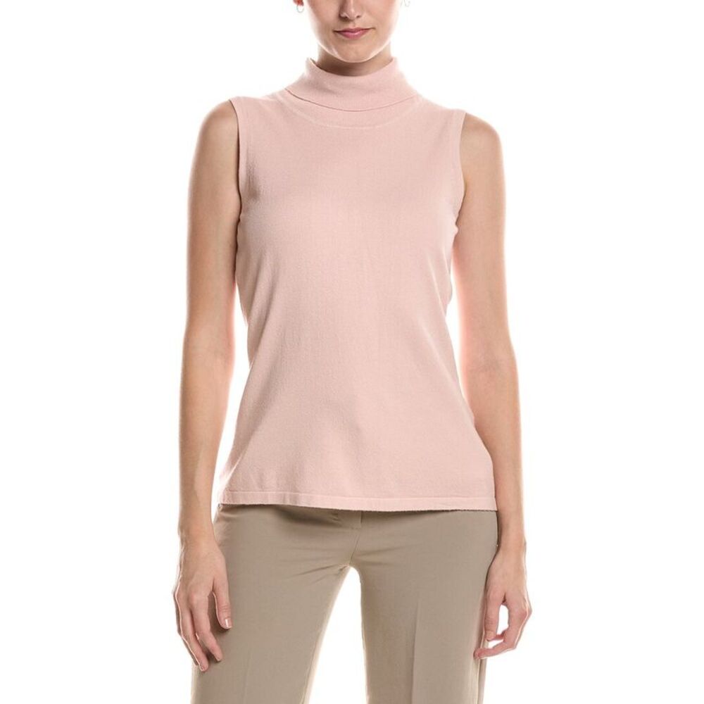 Picadilly Womens  Turtleneck Tank, Pink